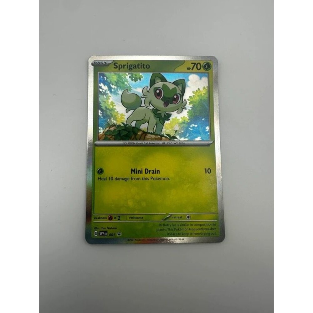 Sprigatito Sword & Shield Promo